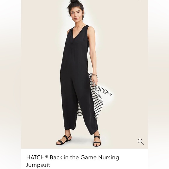 Hatch Black Sleeveless Jumpsuit - Picture 1 of 4